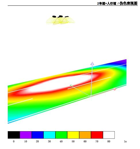 ��·����DIALux�ն�ģ�M��ɫ�D