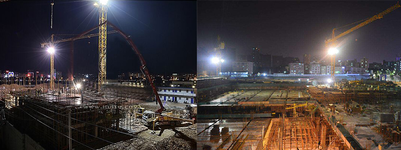 ��������������500W��������LEDͶ�������Ч��