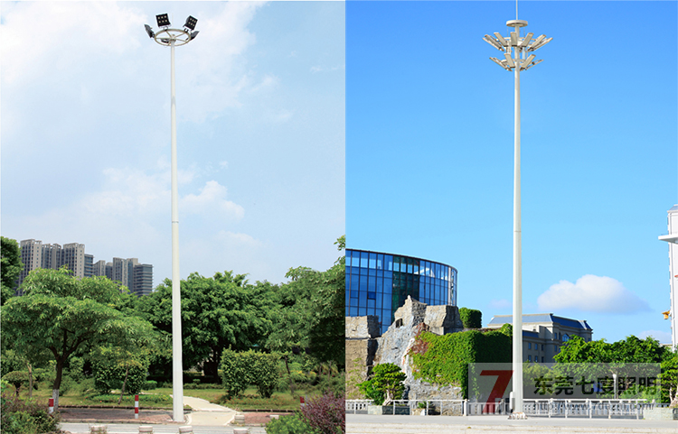 東莞七度照明12米-30米廣場(chǎng)高桿燈樣式圖片